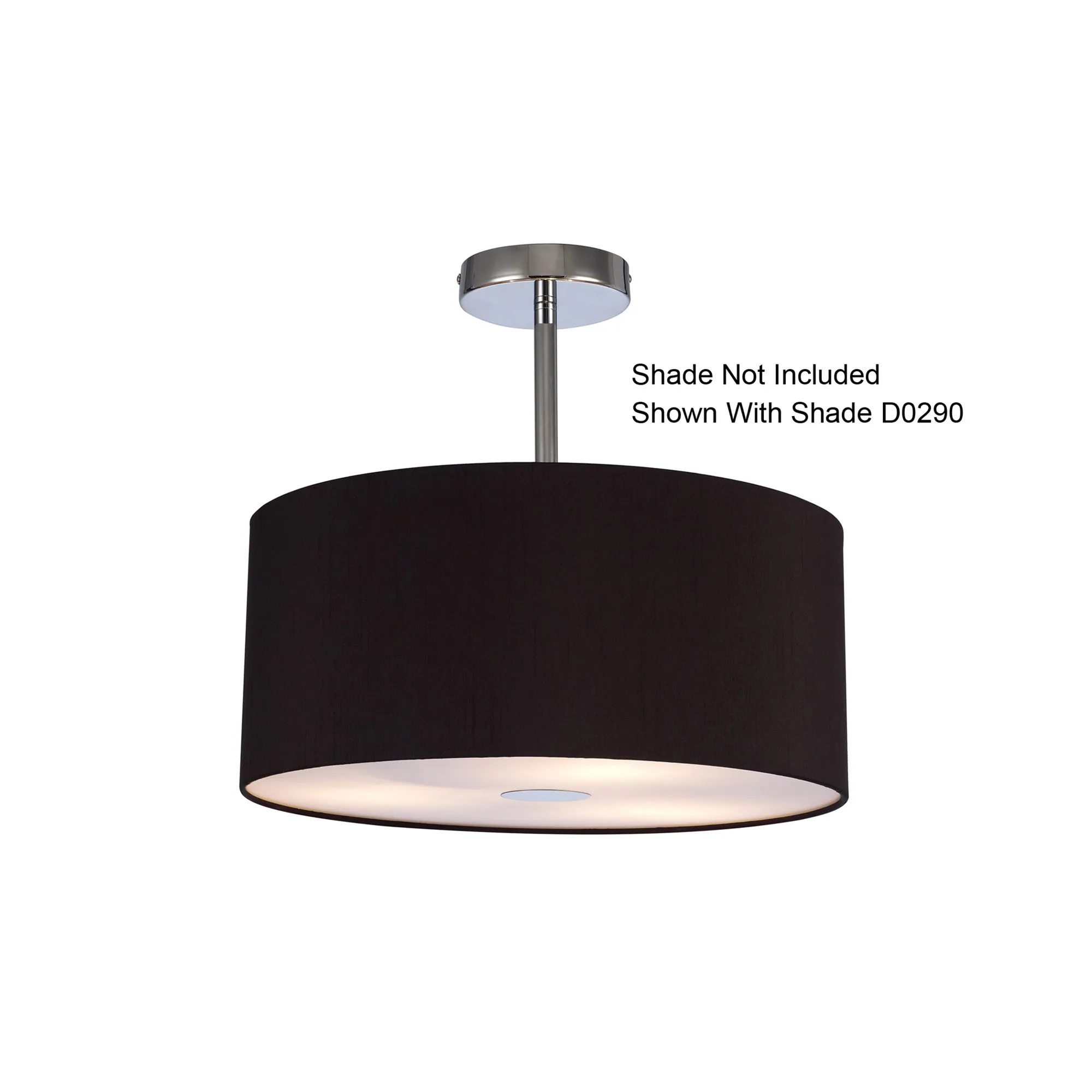 Baymont Semi Flush 3 Light Polished Chrome D0336  Deco Baymont PC